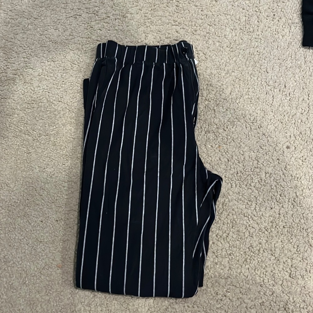Casual stripped pants